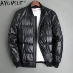 Men Jacket 2025 Men's Clothing Autumn Winter Down Jacket 5XL Real Sheepskin Clothes Thick Coat Male Ropa Hombre LXR384 - Image 2