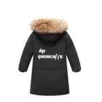 2025 Winter Children Down Jacket For Boys Real Raccoon Fur Hooded Waterproof Teenage Boys Jacket 3-14 Years Kids Outwear Coat - Image 5