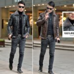 Winter Sheepskin Down Jacket Man Short Korean Slim Fitting Lapel Fur Collar Plush Thicken Luxury Puffer Jacket Men Down Coat - Image 4