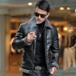 Winter Sheepskin Down Jacket Man Short Korean Slim Fitting Lapel Fur Collar Plush Thicken Luxury Puffer Jacket Men Down Coat