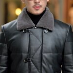 Winter Sheepskin Down Jacket Man Short Korean Slim Fitting Lapel Fur Collar Plush Thicken Luxury Puffer Jacket Men Down Coat - Image 5