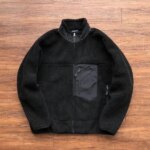 Outdoor Hiking Fleece for Men and Women, Cycling and Traveling, Warm Fleece Double-sided Polar Fleece Sheepskin Fleece Jackets - Image 3