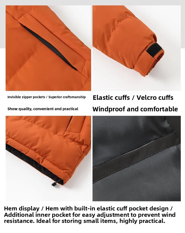 Men's Winter Thickened Hooded down Cotton Jacket 2025 New Style Youth Fashion Cold Resistance Outerwear Standard Fit Zipper C... Men's Winter Thickened Hooded down Cotton Jacket 2025 New Style Youth Fashion Cold Resistance Outerwear Standard Fit Zipper C...