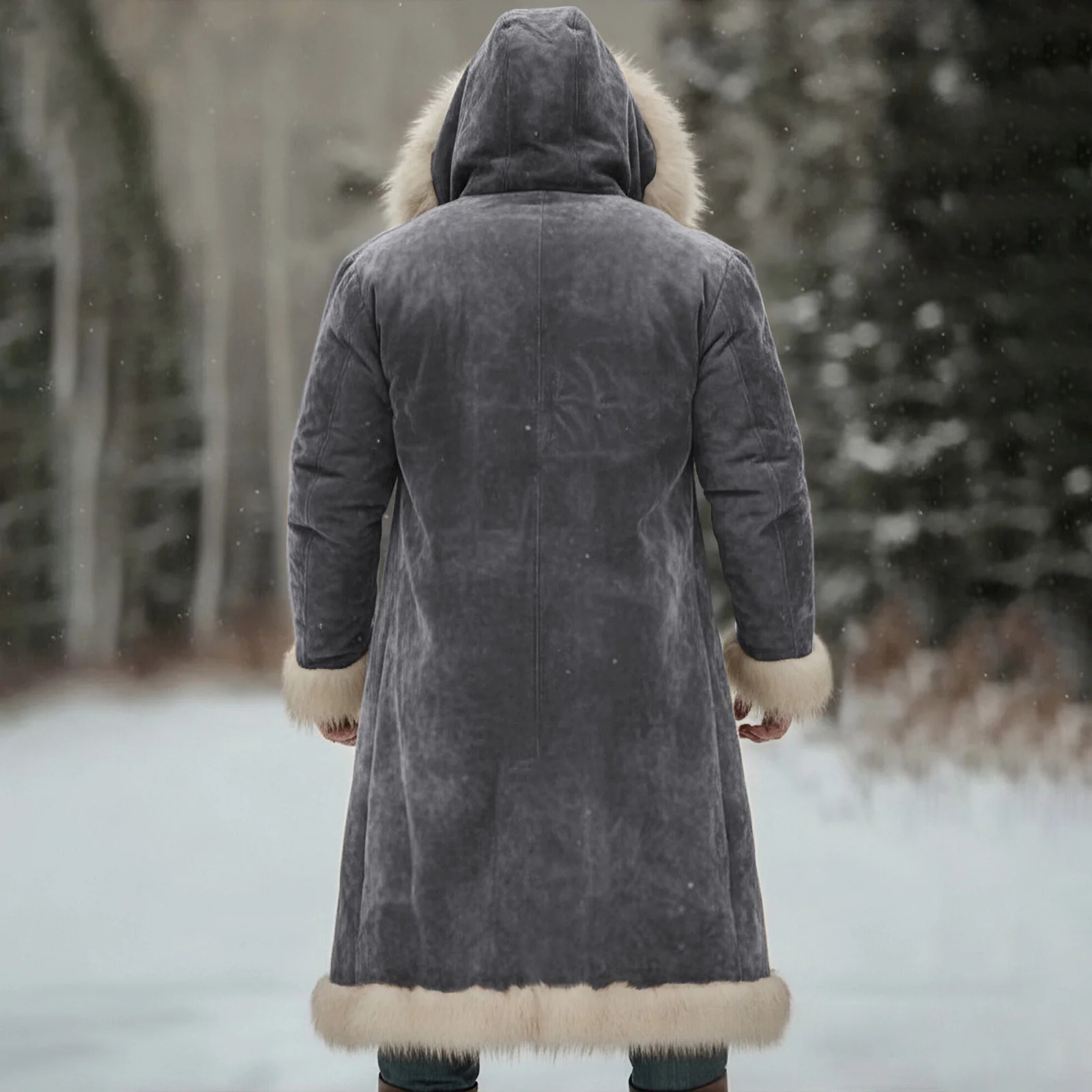 Men'S Solid Color Winter Jacket Button Pocket Work Wear Plus Jacket Men'S Casual Long Coat Overcoat Outerwear Winter Clothes Men'S Solid Color Winter Jacket Button Pocket Work Wear Plus Jacket Men'S Casual Long Coat Overcoat Outerwear Winter Clothes