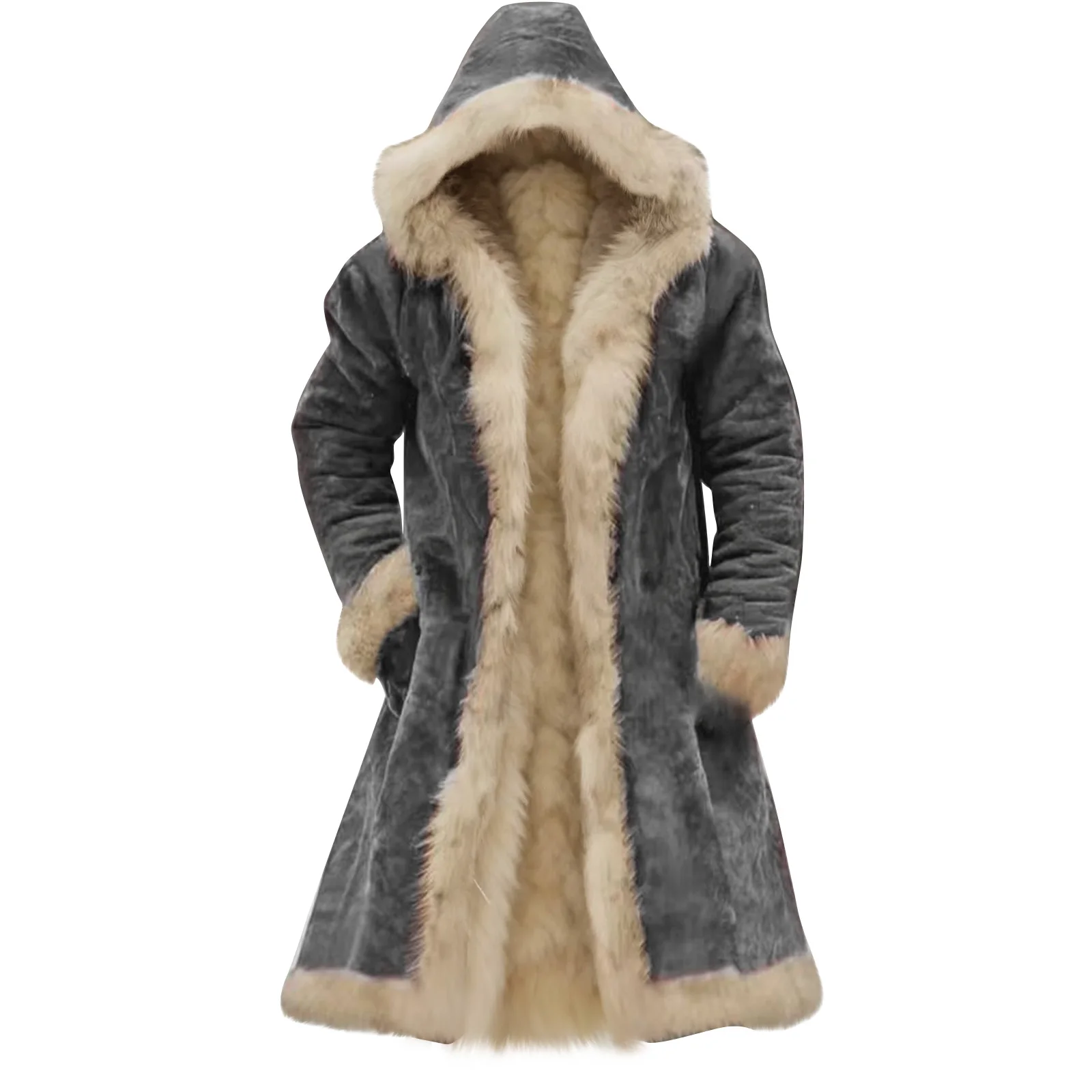 Men'S Solid Color Winter Jacket Button Pocket Work Wear Plus Jacket Men'S Casual Long Coat Overcoat Outerwear Winter Clothes Men'S Solid Color Winter Jacket Button Pocket Work Wear Plus Jacket Men'S Casual Long Coat Overcoat Outerwear Winter Clothes