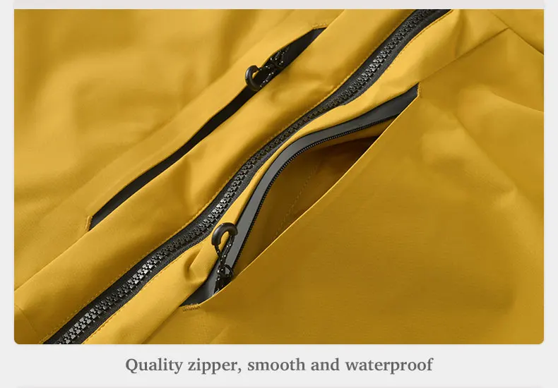 JNLN Unisex Waterproof Fleece Jackets Winter Windproof Thermal Windbreaker Men Women Hiking Camping Skiing Climbing Raincoat