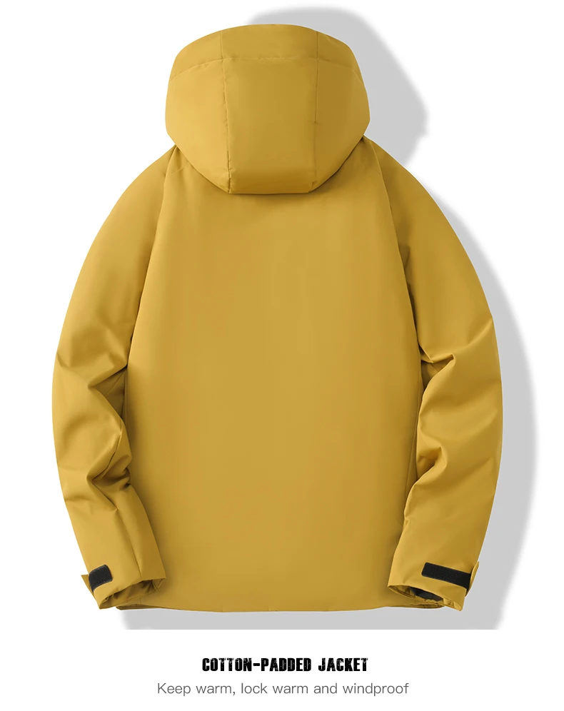 JNLN Unisex Waterproof Fleece Jackets Winter Windproof Thermal Windbreaker Men Women Hiking Camping Skiing Climbing Raincoat