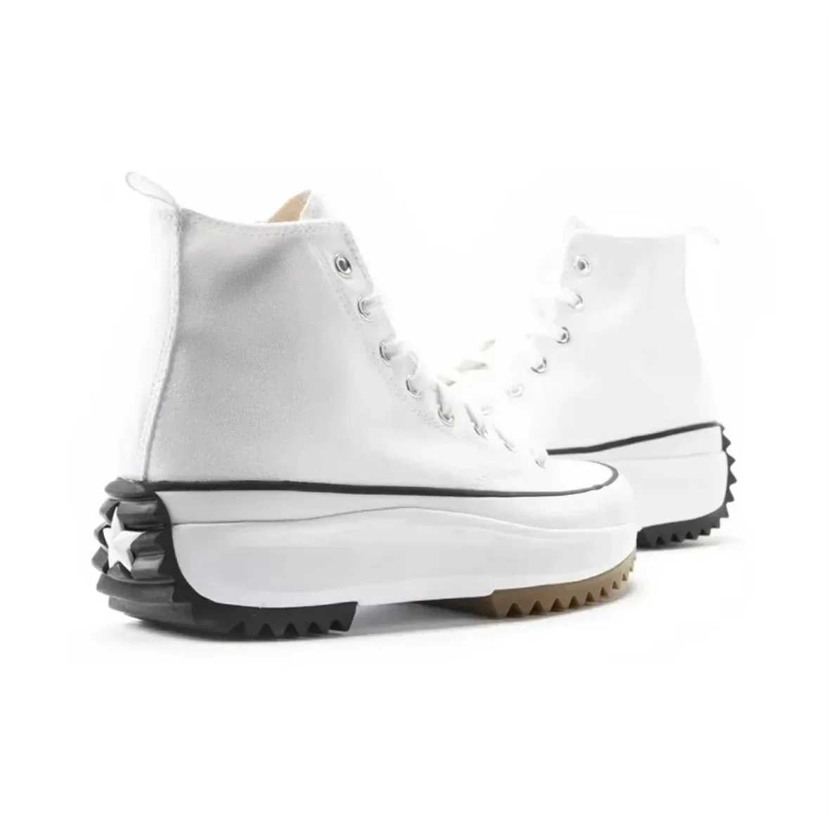 Converse Run Star Hike Men and Women Skateboarding Shoes Outdoor Lightweight Wear-resistant Vintage Sneaker black Converse Run Star Hike Men and Women Skateboarding Shoes Outdoor Lightweight Wear-resistant Vintage Sneaker black