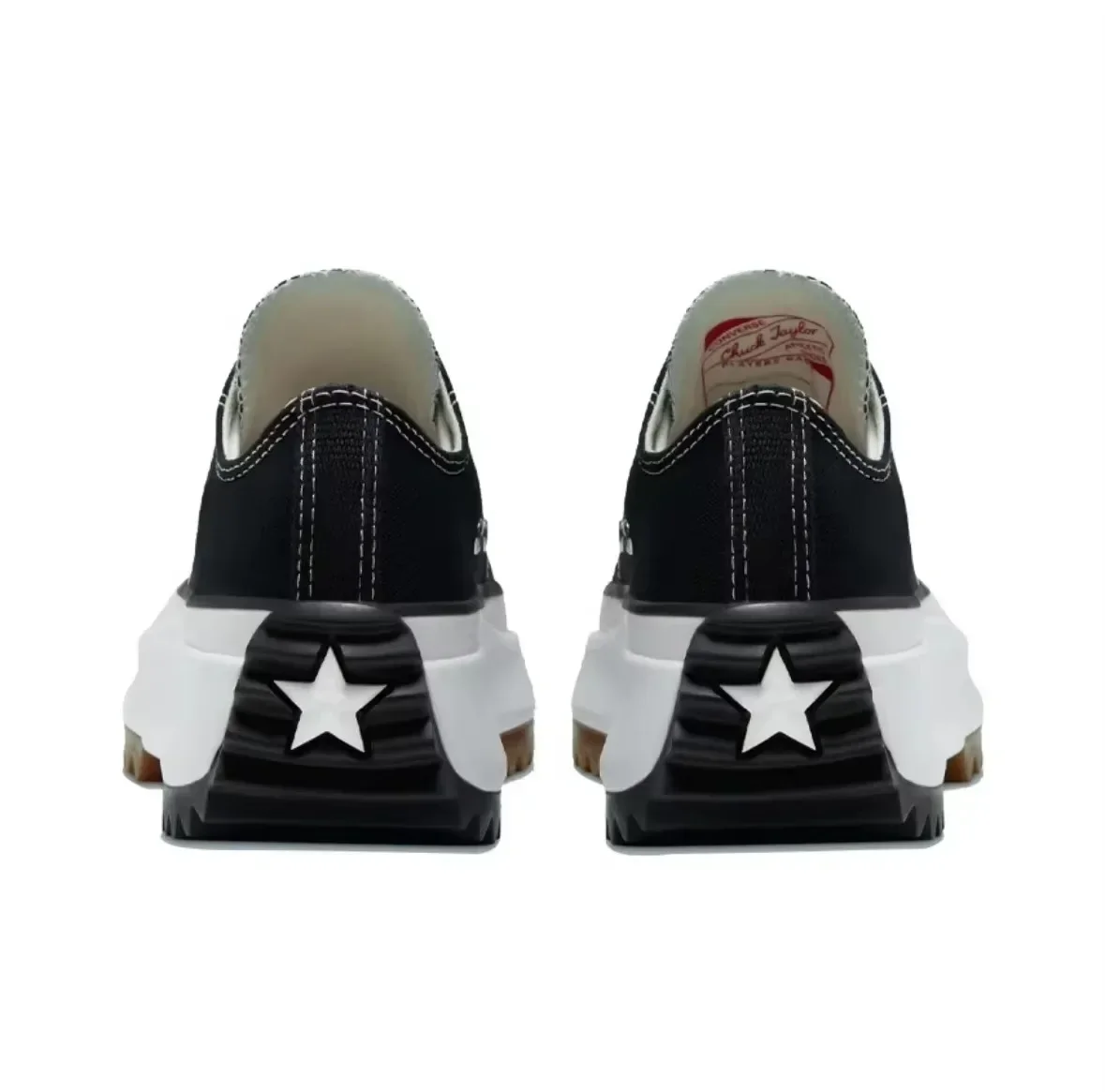 Converse Run Star Hike Men and Women Skateboarding Shoes Outdoor Lightweight Wear-resistant Vintage Sneaker black Converse Run Star Hike Men and Women Skateboarding Shoes Outdoor Lightweight Wear-resistant Vintage Sneaker black