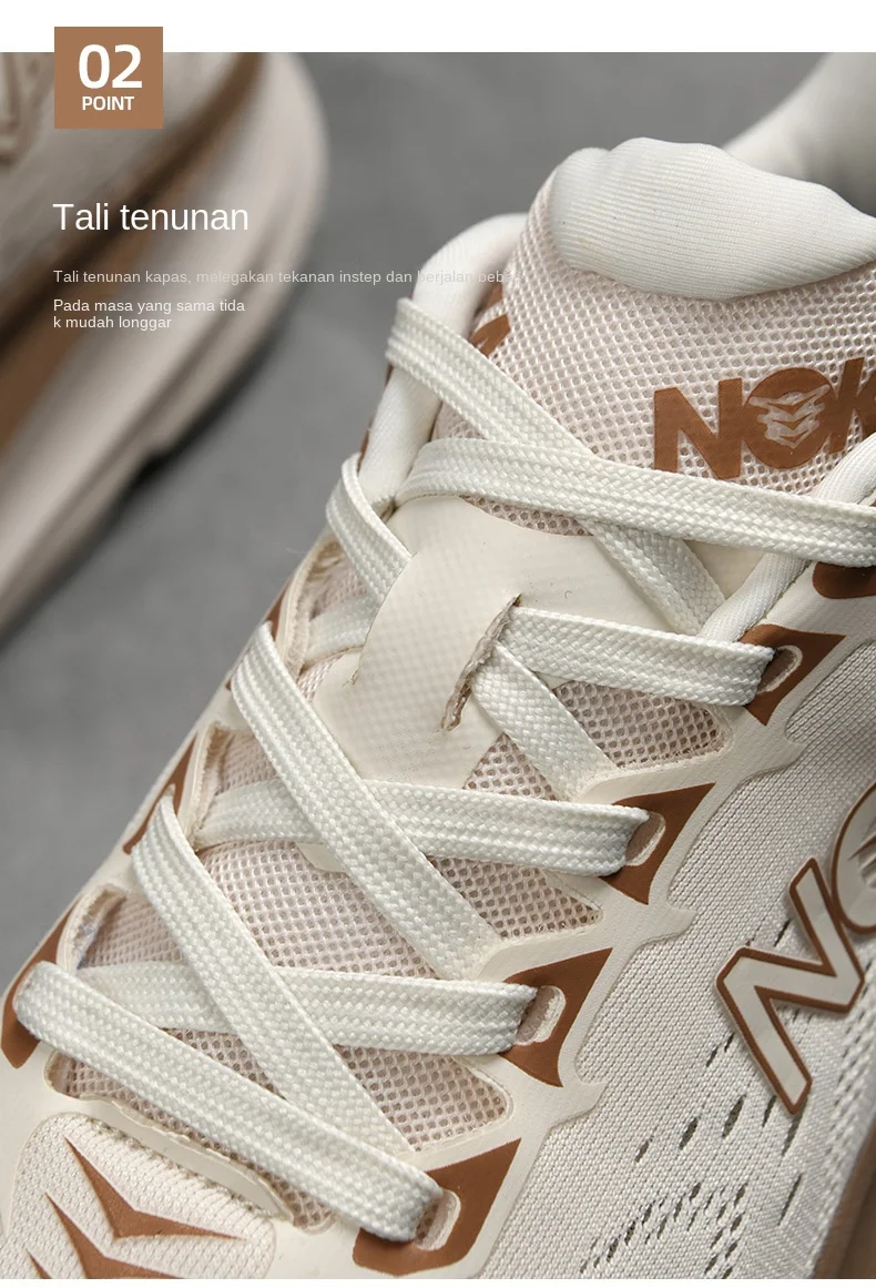 Men's Running Shoes Jogging Breathable Mesh Cushioning Non-Slip Outdoor Luxury shoes Couple Trainer Race Sneakers Off-road Shoes