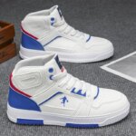 Men's High-Top Versatile Casual Sports Shoes - Comfortable Trendy Thick-Sole Outdoor Running & Skate Shoes