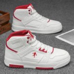 Men's High-Top Versatile Casual Sports Shoes - Comfortable Trendy Thick-Sole Outdoor Running & Skate Shoes - Image 2