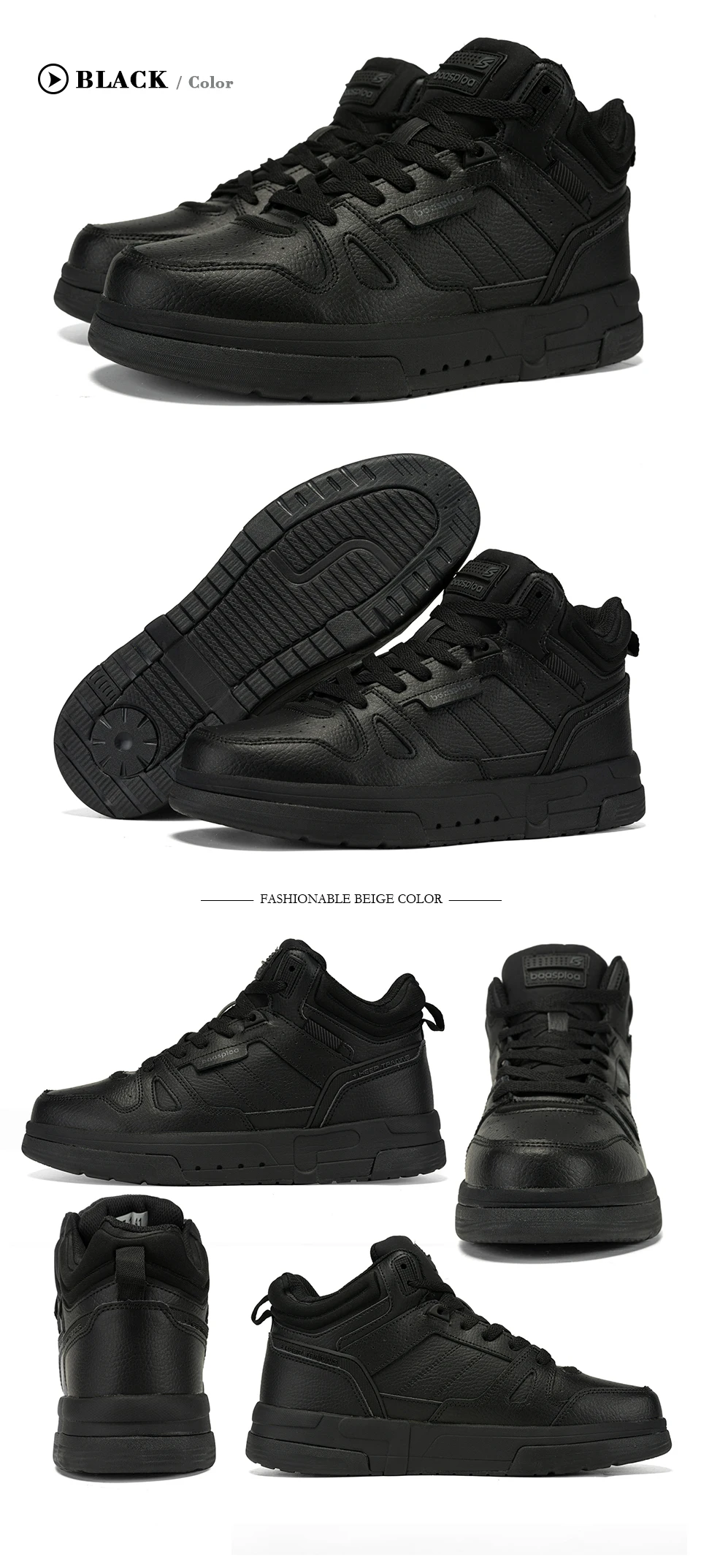 New Baasploa Men's Winter Cotton Shoes Thickened Men's Shoes Outdoor Non-Slip Waterproof Men's Casual Sports Walking Shoes New Baasploa Men's Winter Cotton Shoes Thickened Men's Shoes Outdoor Non-Slip Waterproof Men's Casual Sports Walking Shoes