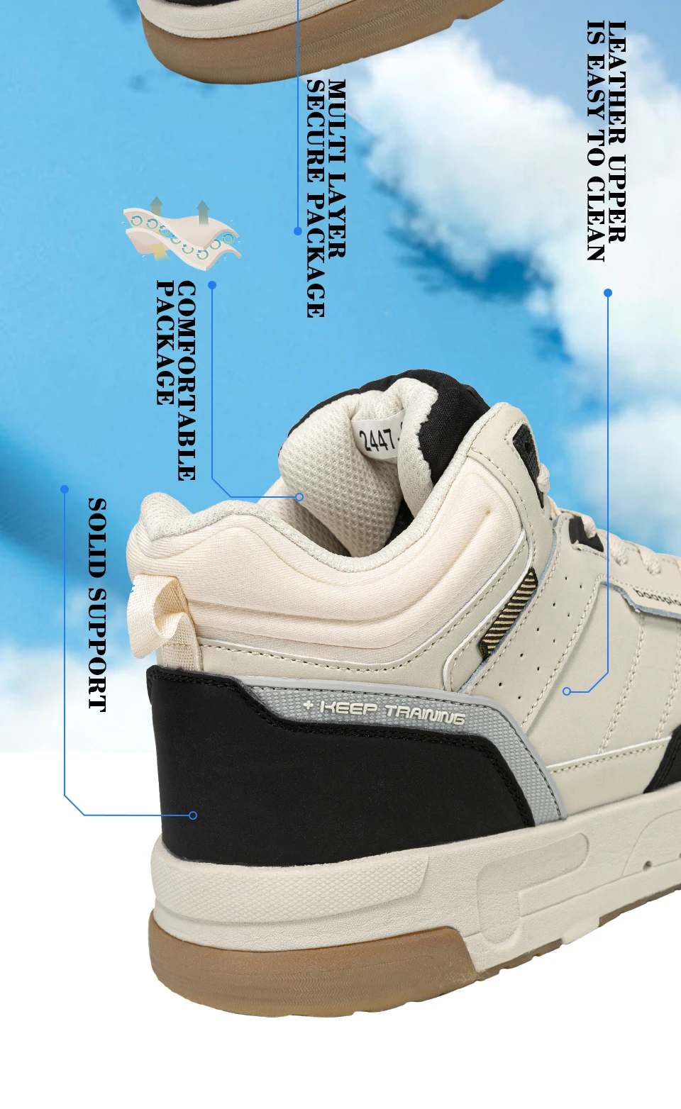 New Baasploa Men's Winter Cotton Shoes Thickened Men's Shoes Outdoor Non-Slip Waterproof Men's Casual Sports Walking Shoes New Baasploa Men's Winter Cotton Shoes Thickened Men's Shoes Outdoor Non-Slip Waterproof Men's Casual Sports Walking Shoes