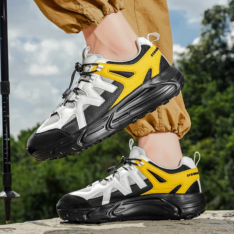 2025 New Mesh Breathable Mens Casual Shoes Widened Lightweight Comfortable Training Sports Shoes Commuting Outdoor Walking Shoes