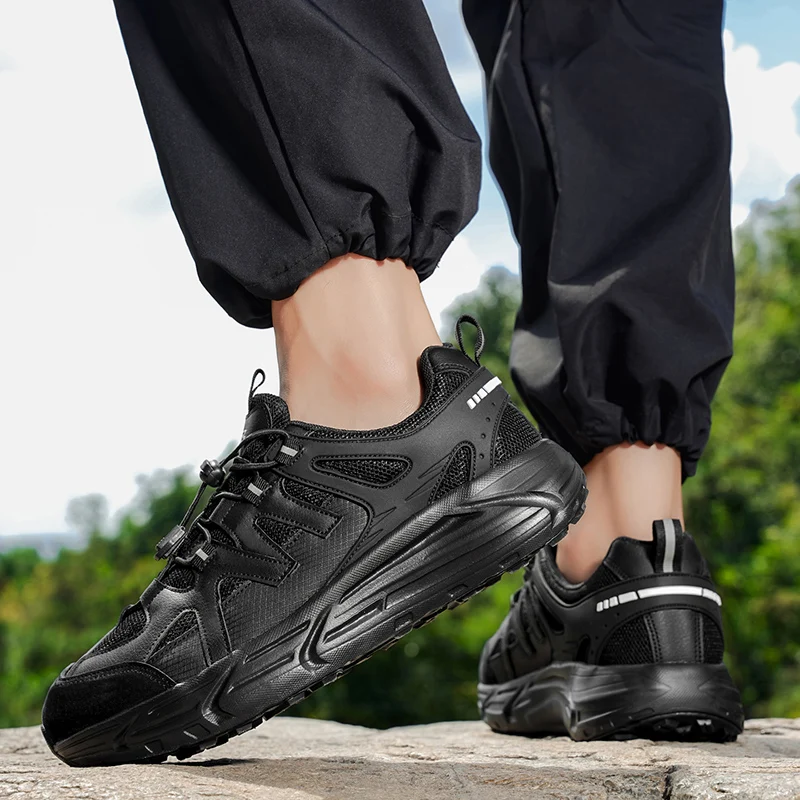 2025 New Mesh Breathable Mens Casual Shoes Widened Lightweight Comfortable Training Sports Shoes Commuting Outdoor Walking Shoes