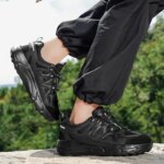 2025 New Mesh Breathable Mens Casual Shoes Widened Lightweight Comfortable Training Sports Shoes Commuting Outdoor Walking Shoes - Image 4