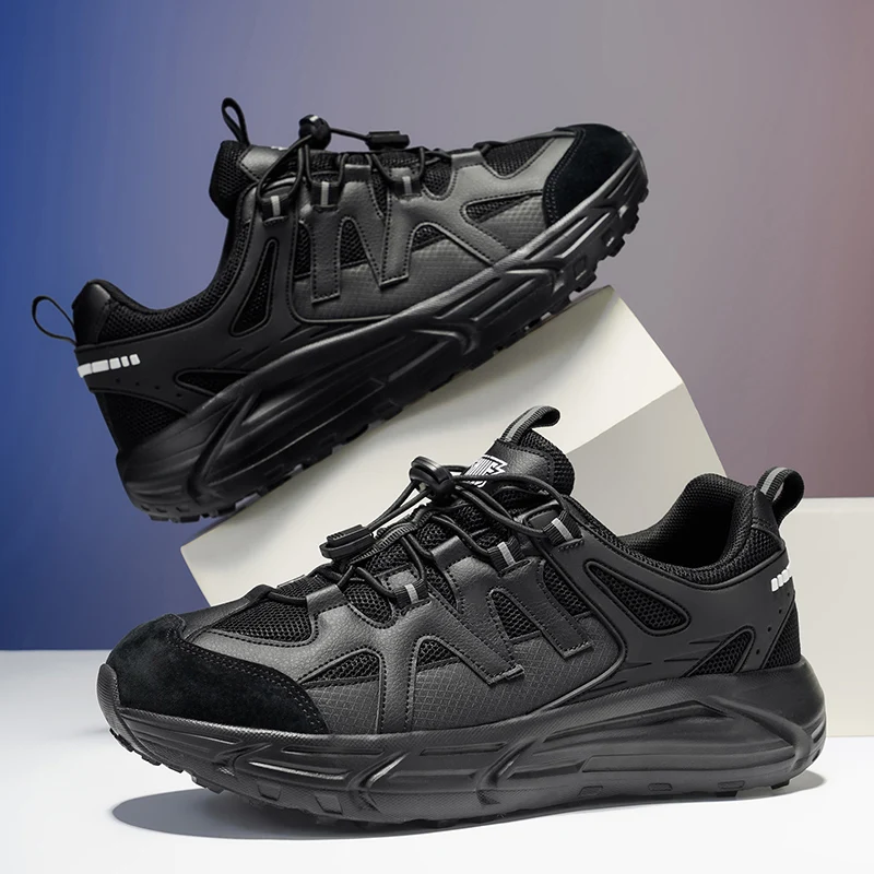 2025 New Mesh Breathable Mens Casual Shoes Widened Lightweight Comfortable Training Sports Shoes Commuting Outdoor Walking Shoes