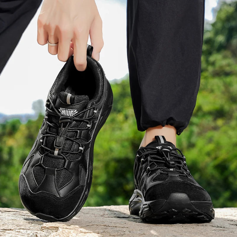 2025 New Mesh Breathable Mens Casual Shoes Widened Lightweight Comfortable Training Sports Shoes Commuting Outdoor Walking Shoes