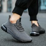 Oiaano Barefoot Man Sport Shoes Mesh Light Breathable Lace-Up Sneakers Causal Soft Sole Leisure Zero Drop Outdoor Work Jogging - Image 2