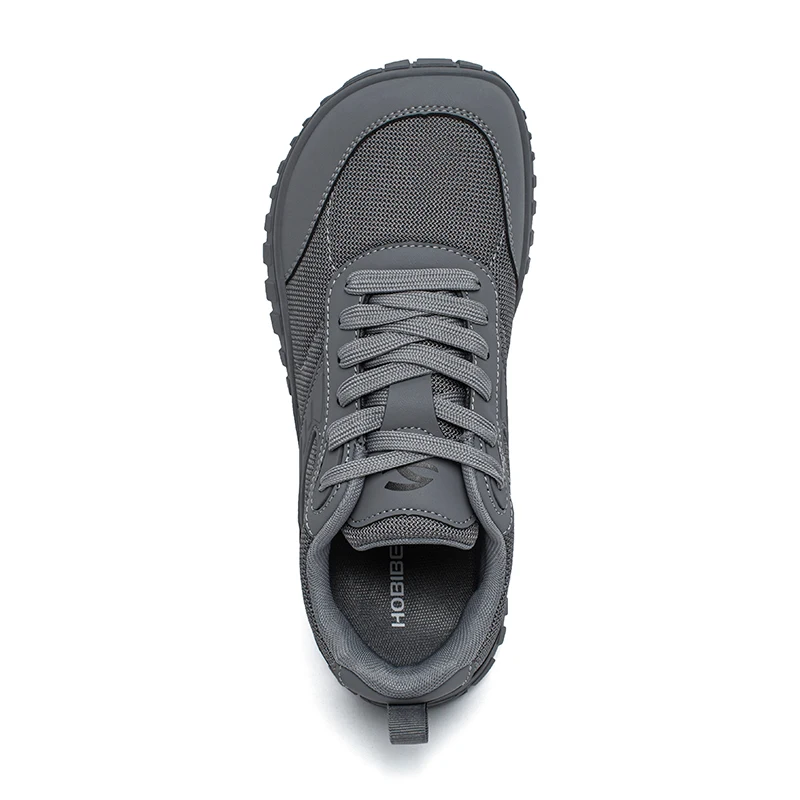 HOBIBEAR Minimalist Wide Toe Shoes Mens Womens Artificial Leather Running Sneakers Lace Up Lightweight Breathable Walking Shoes HOBIBEAR Minimalist Wide Toe Shoes Mens Womens Artificial Leather Running Sneakers Lace Up Lightweight Breathable Walking Shoes