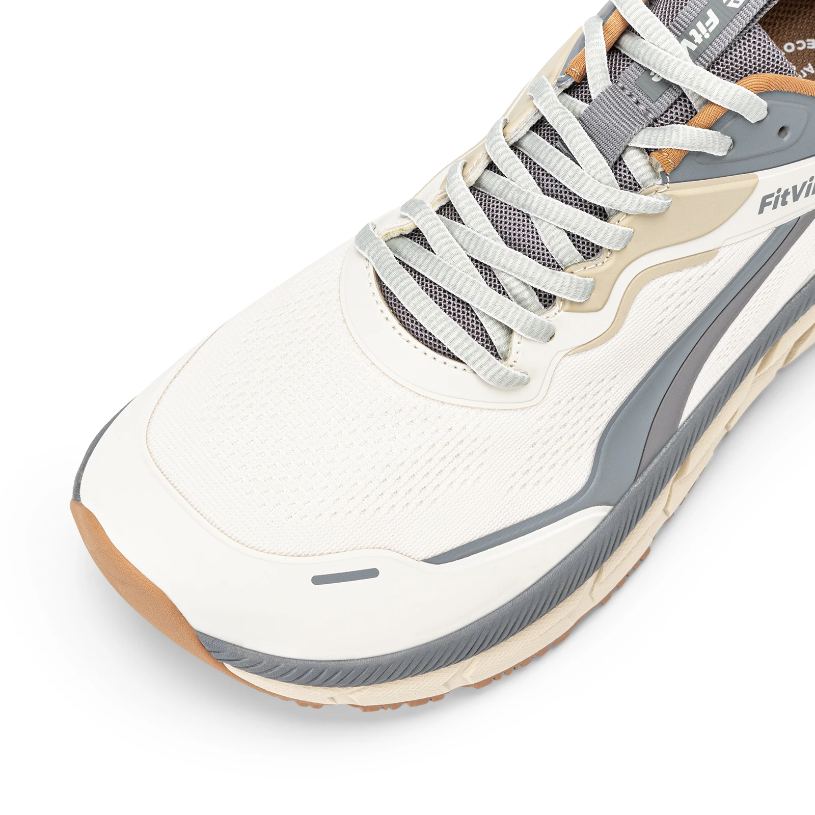 FitVille Men's Wide Toe Box Shoes Cushioned Well Sneakers Non Slip Lightweight Breathable Running Shoes for Swollen feet