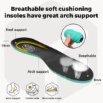 FitVille Men's Wide Toe Box Shoes Cushioned Well Sneakers Non Slip Lightweight Breathable Running Shoes for Swollen feet - Image 6