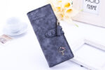 Lady's umbrella purse women long zipper wallets Korean plate handbag Taobao fast selling sanding Wallet - Image 3