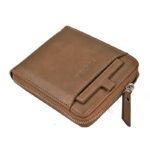 Mens Retro Multi-Card Zipper Wallet - Image 4