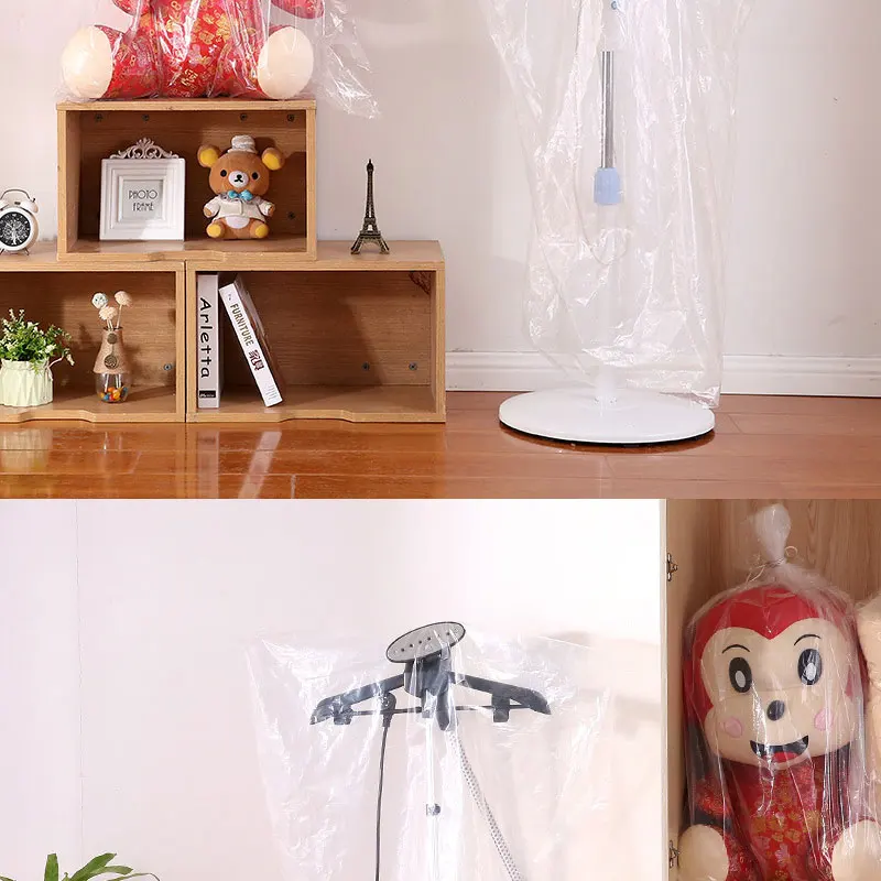 Eco-friendly 5Pcs transparent plastic packaging LargeCapacity bagss Cotton Quilt Dust Moisture-proof Cover Moving Organizing Bag