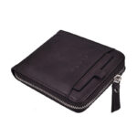 Mens Retro Multi-Card Zipper Wallet - Image 6