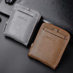 Mens Retro Multi-Card Zipper Wallet